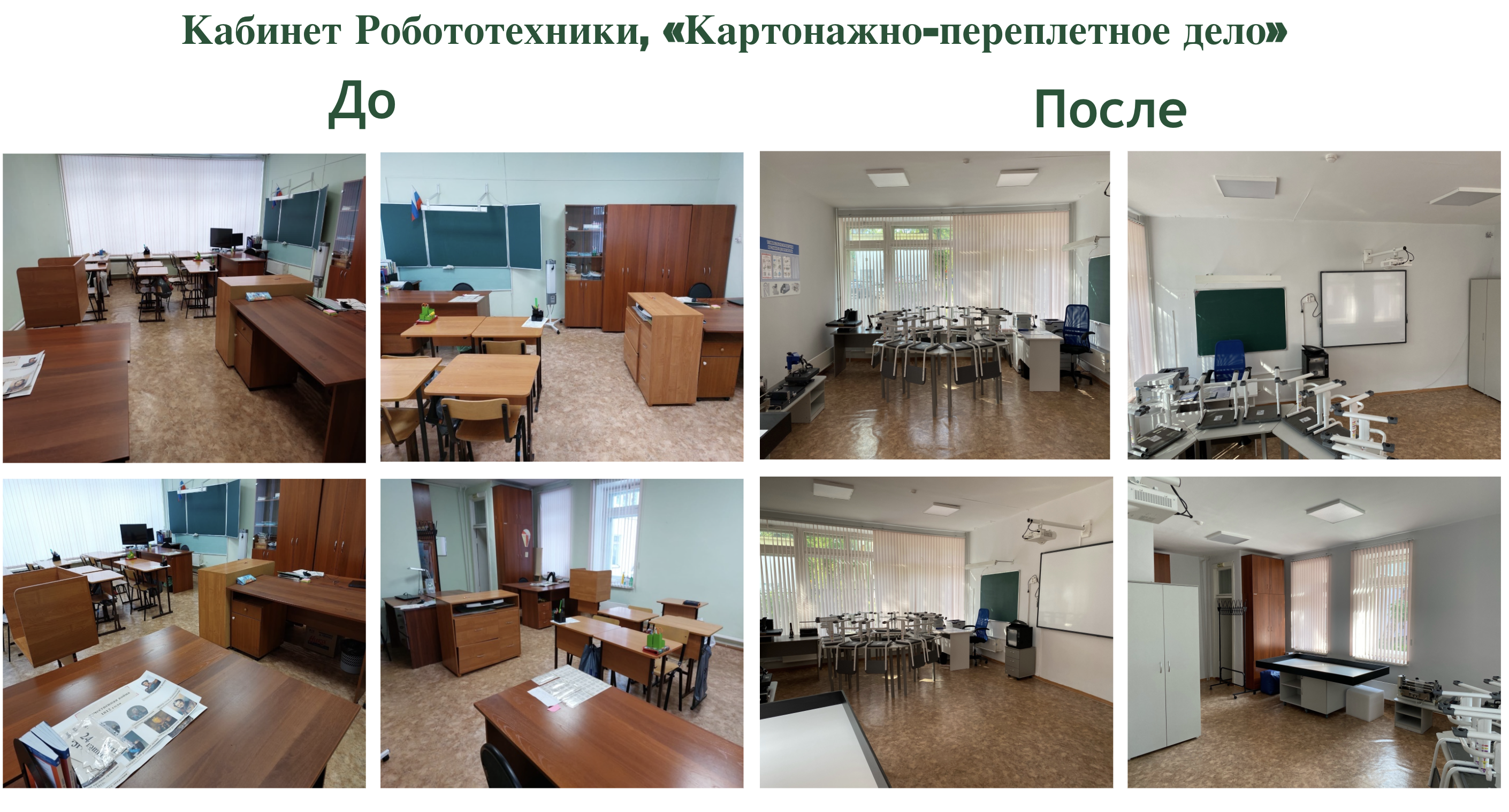 Робототехники, «Картонажно-переплетное дело».